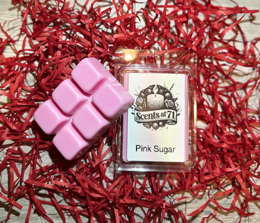 Pink Sugar - 6 Cube Clamshell Wax Melts