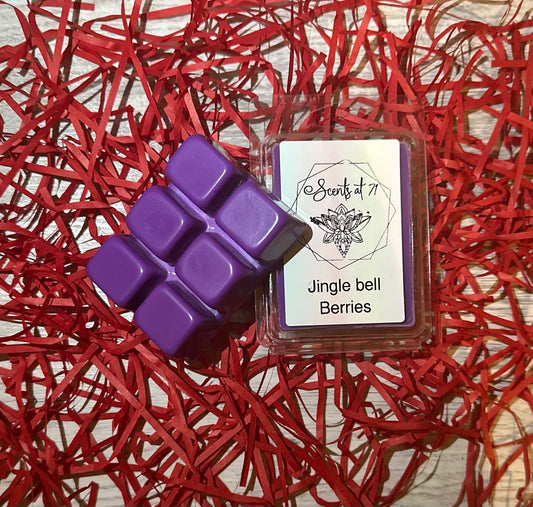 Jingle Bell Berries - 6 Cube Clamshell Wax Melts